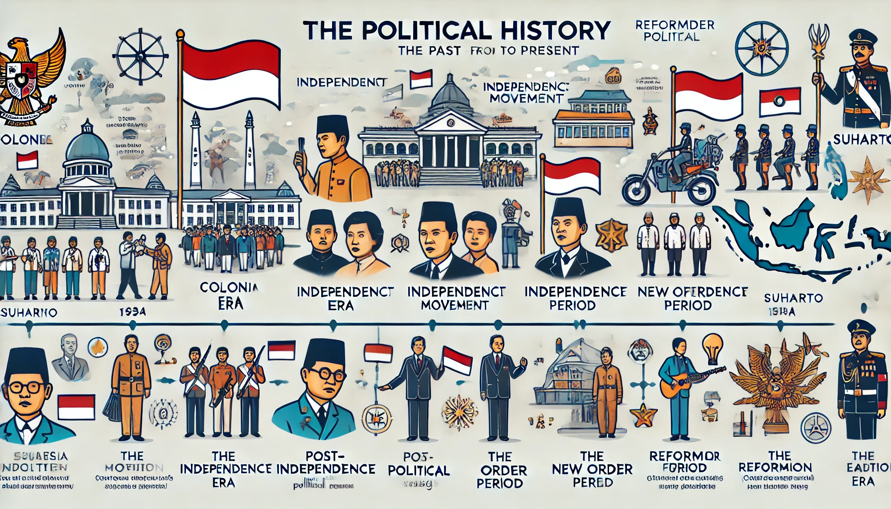 Sejarah Politik Indonesia Dari Masa ke Masa