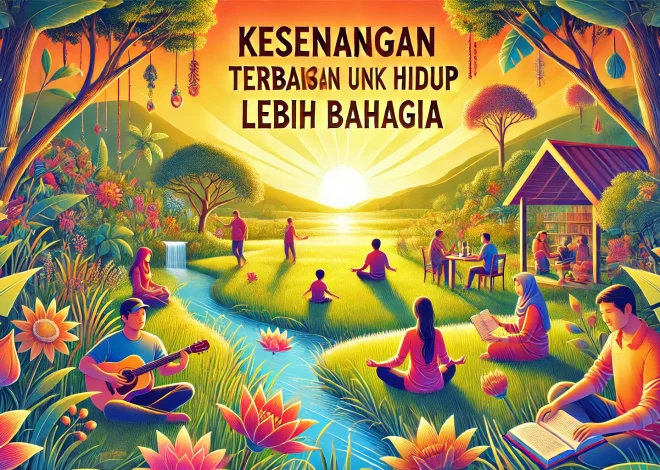 Kesenangan Terbaik untuk Hidup Lebih Bahagia